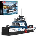 Mould King 10084 - Barca della Polizia - 1 pz.