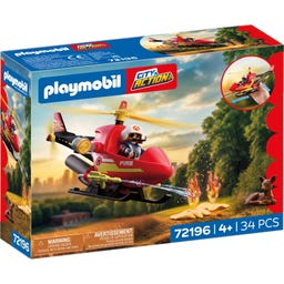 PLAYMOBIL 72196 - Feuerwehr-Helikopter - 1 Stk