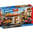 PLAYMOBIL 72195 - Feuerwehr-Quad mit Burger-Bude - 1 Stk