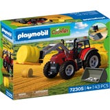 PLAYMOBIL 72305 - Velik traktor z balami sena