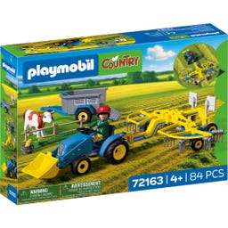 PLAYMOBIL 72163 - Kleiner Traktor mit Heuschwader - 1 Stk