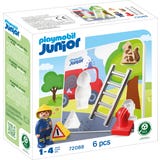 PLAYMOBIL 72088 - JUNIOR Puzzle des Pompiers