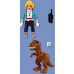 PLAYMOBIL 72172 - DuoPack T-Rex mit Forscherin - 1 Stk