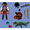 PLAYMOBIL 72154 - Pirat gegen Kaiman - 1 Stk