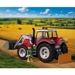 PLAYMOBIL 72305 - Großer Traktor mit Heuballen - 1 Stk