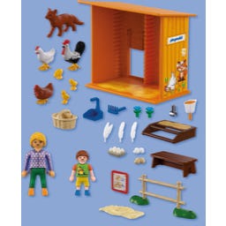 PLAYMOBIL 72168 - Hühnerstall - 1 Stk