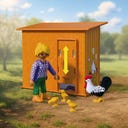 PLAYMOBIL 72168 - Hühnerstall - 1 Stk