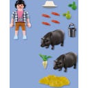 PLAYMOBIL 72171 - Landwirt mit Hängebauchschwein - 1 Stk