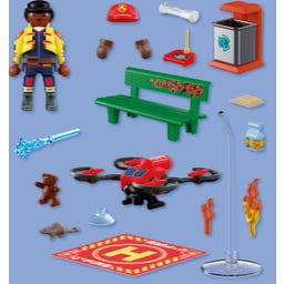 PLAYMOBIL 72197 - Feuerwehr-Löschdrohne - 1 Stk