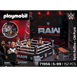 PLAYMOBIL 71956 - WWE® RAW Ring Collectors Set - 1 Stk