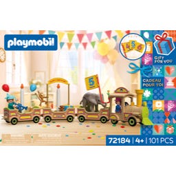 PLAYMOBIL 72184 - Geburtstagszug - 1 Stk