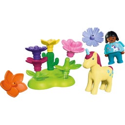 PLAYMOBIL 72087 - JUNIOR Einhorn-Feengarten - 1 Stk