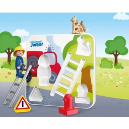 PLAYMOBIL 72088 - JUNIOR Feuerwehr-Puzzle - 1 Stk