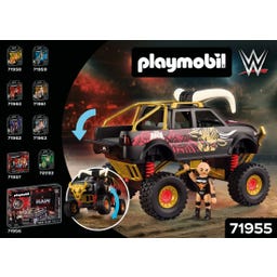 PLAYMOBIL 71955 - WWE® The Rock Monster Truck - 1 Stk