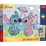 Maxi Puzzle Premium Plus 24 Stukjes &ndash; Lilo & Stich
