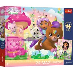 Maxi Puzzle Premium Plus 24 Teile – Gabby's Dollhouse - 1 Stk