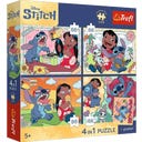 4 in 1 Puzzle Premium Plus – Lilo & Stich - 1 Stk