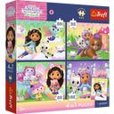 4 in 1 Puzzle Premium Plus – Gabby's Dollhouse - 1 Stk