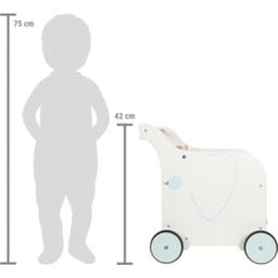 Small Foot Lauflernwagen Spielzeugbox Elefant - 1 Stk