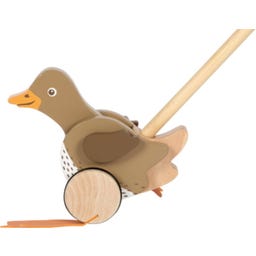 Animale Spingi e Vai - Anatra con Testa Mobile - 1 pz.