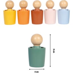 Small Foot Vasos de Clasificación Montessori - 1 ud.