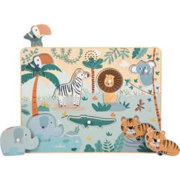 Small Foot Puzzle de Sonidos de Animales «Safari» - 1 ud.