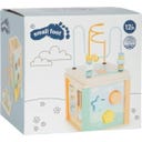 Small Foot Motor Activity Cube Pastel - 1 item