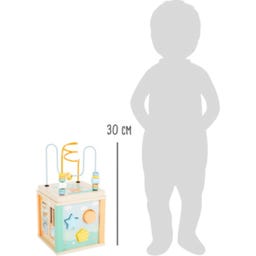 Small Foot Motor Activity Cube Pastel - 1 item