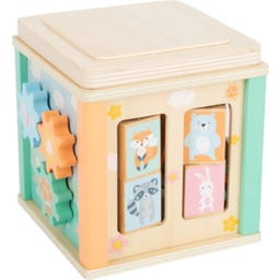 Small Foot Motor Activity Cube Pastel - 1 item