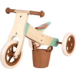 Bicicleta sin Pedales y Triciclo Maxi - Marrón Caramelo - 1 ud.