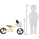 Bicicleta de Equilibrio y Triciclo - Verde Salvia - 1 ud.