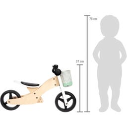 Bicicleta de Equilibrio y Triciclo - Verde Salvia - 1 ud.