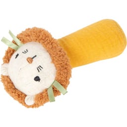 Sonajero y Mordedor de Tela „Little Lion“ - 1 ud.