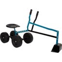 Small Foot Excavadora con Ruedas Azul - 1 ud.