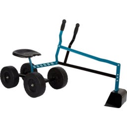 Small Foot Excavadora con Ruedas Azul - 1 ud.
