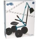 Small Foot Excavadora con Ruedas Azul - 1 ud.