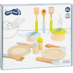 Small Foot Set de Vajilla y Olla Infantil - 1 ud.