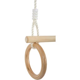 Small Foot Trapezio con Anelli in Legno - 1 pz.