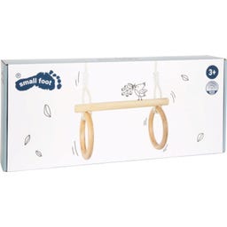 Small Foot Trapezio con Anelli in Legno - 1 pz.