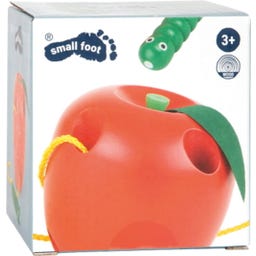 Small Foot Fädelspiel Apfel und Wurm - 1 Stk