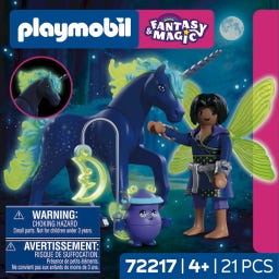 PLAYMOBIL 72217 - Sammeleinhorn Mondschein mit Fee - 1 Stk