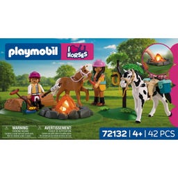 PLAYMOBIL 72132 - Reitausflug mit Lagerfeuer - 1 Stk