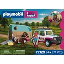 PLAYMOBIL 72129 - Geländewagen mit Pferdeanhänger - 1 Stk
