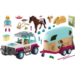 PLAYMOBIL 72129 - Geländewagen mit Pferdeanhänger - 1 Stk