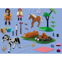 PLAYMOBIL 72132 - Reitausflug mit Lagerfeuer - 1 Stk