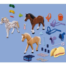 PLAYMOBIL 72133 - Drei Sammelpferde - 1 Stk