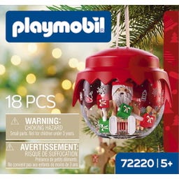 72220 - Pallina di Natale Atleta di Forza - 1 pz.