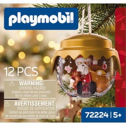PLAYMOBIL 72224 - Pallina di Natale Classica - 1 pz.