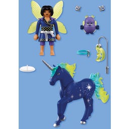 PLAYMOBIL 72217 - Sammeleinhorn Mondschein mit Fee - 1 Stk