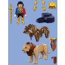 PLAYMOBIL 72212 - Löwe mit goldenem Ritter - 1 Stk